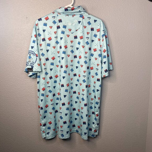 Sunday Crew Golf Polo Shirt Commando - Picture 2 of 5